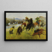 Tir dalla soglia della foresta - Elling William Gollings — quadro incorniciato alla parete