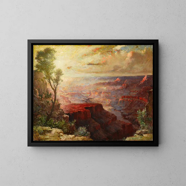 Le Grand Canyon - Elliott Daingerfield — quadro incorniciato alla parete