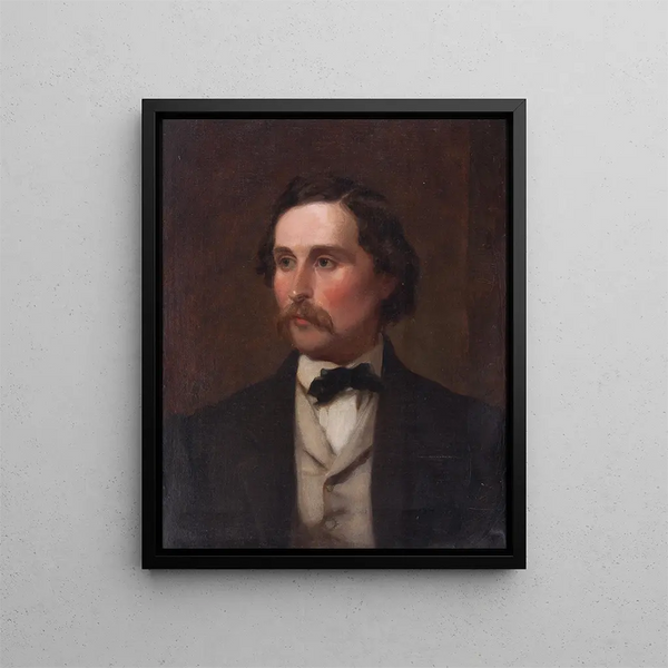 Nathan Flint Baker - Emanuel Gottlieb Leutze — quadro incorniciato alla parete