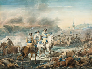 Emanuel Limnell - King Gustav II Adolf of Sweden at Wittstock.webp