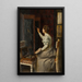 Nell'atelier - Emanuel Lindgren — quadro incorniciato alla parete