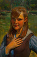 Ritratto di una giovane ragazza - Emil Alexay Olexk — vista dell’opera
