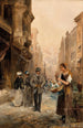La Marchande de fleurs - Emil Barbarini — vista dell’opera