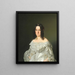 Ritratto di Émilie Benzon - Emil Brentsen — quadro incorniciato alla parete