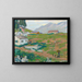Paesaggio grigione - Emil Cardinaux — quadro incorniciato alla parete