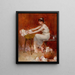Arrangement de fleurs - Emil Carlsen — quadro incorniciato alla parete