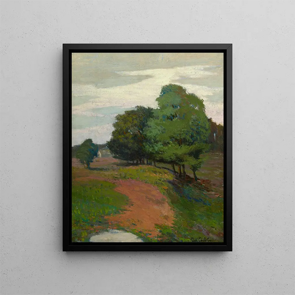 Paesaggio - Emil Carlsen — quadro incorniciato alla parete