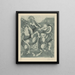 Bataille - Emil Filla — quadro incorniciato alla parete