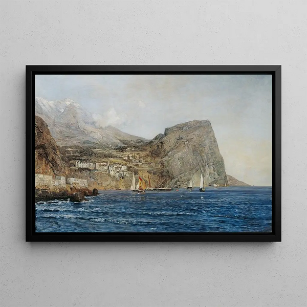 Emil Jakob Schindler - Kstenlandschaft in Dalmatien.webp