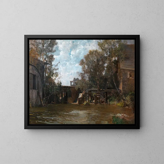 Emil Jakob Schindler - Mhle in Plankenberg.webp