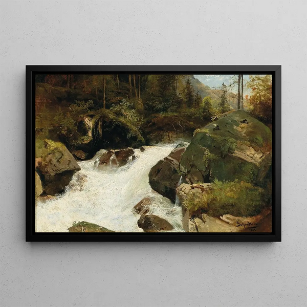 Emil Jakob Schindler - Scene from the Gesuse region.webp