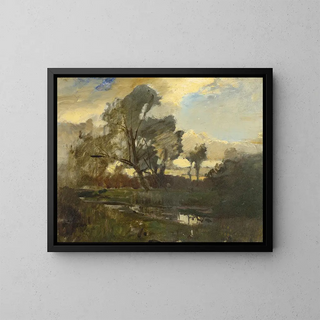 Emil Jakob Schindler - Scene from the Prater.webp