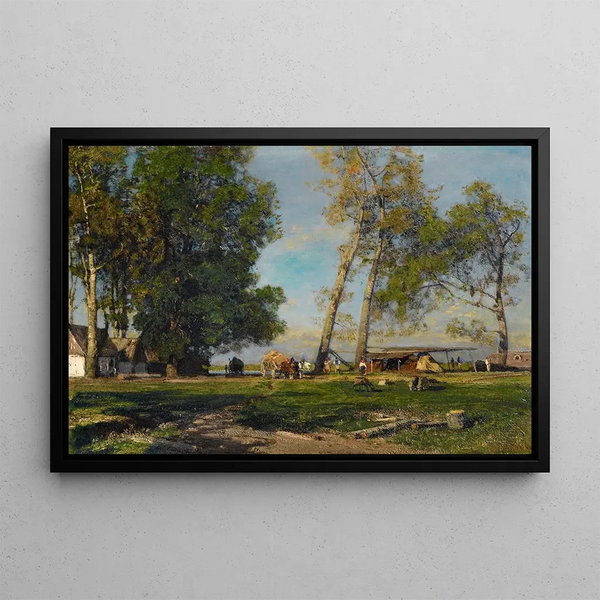 Emil Jakob Schindler - The Prater Gardens Vienna.webp