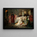 L'Accusa di Kriemhild - Emil Lauffer — quadro incorniciato alla parete