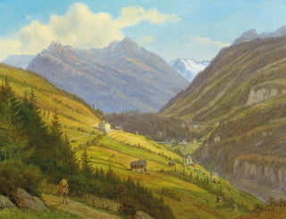Emil Ludwig Lhr - Motiv aus dem Gasteinertal.webp