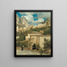 Vista di Capri - Emil Lugo — quadro incorniciato alla parete