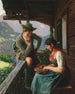 Una serenata - Emil Rau — vista dell’opera