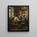 Alla locanda - Emil Rau — quadro incorniciato alla parete