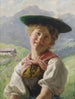Tête di Dirndl - Emil Rau — vista dell’opera