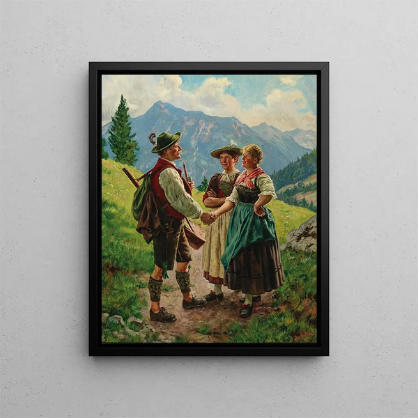 Articolo buono - Emil Rau — quadro incorniciato alla parete