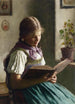 Ragazza che legge - Emil Rau — vista dell’opera