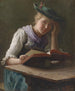 Una lettura appassionante - Emil Rau — vista dell’opera
