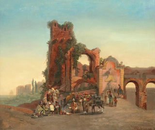 Emil Theodor Richter - Porta Furbass Rome.webp