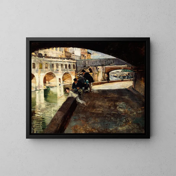 I Cagnards dell'Hôtel-Dieu - Émile Antoine Guillier — quadro incorniciato alla parete