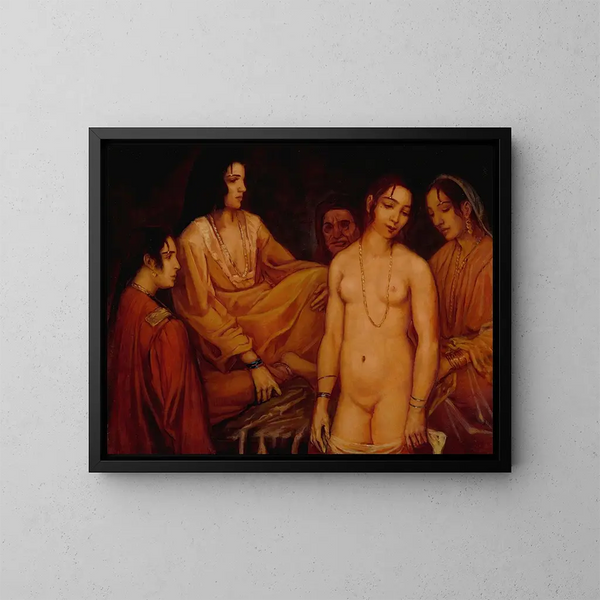 Au harem - Émile Bernard — quadro incorniciato alla parete