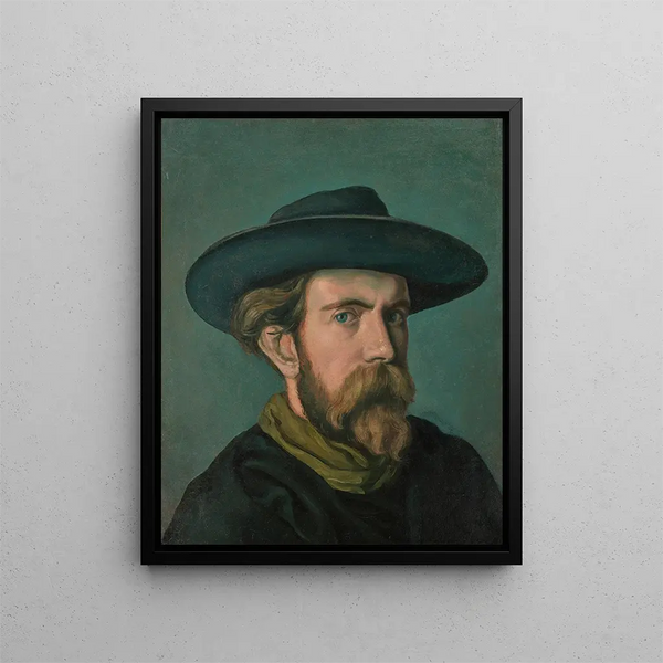 Autoritratto - Émile Bernard — quadro incorniciato alla parete