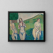 Baigneuses - Émile Bernard — quadro incorniciato alla parete