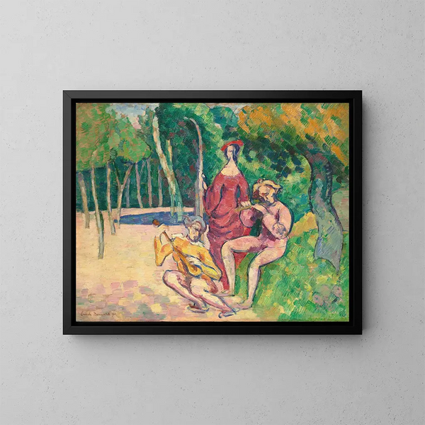 Concerto pastorale o Festa campestre - Émile Bernard — quadro incorniciato alla parete