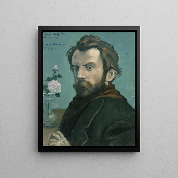 Autoritratto - Émile Bernard — quadro incorniciato alla parete