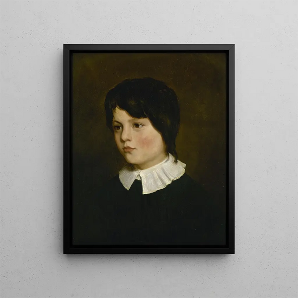 Charles Hugo bambino - Émile Champmartin — quadro incorniciato alla parete
