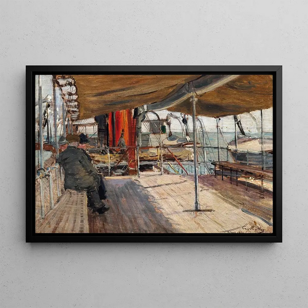 Emile Louis Mathon - The voyage from Malaga to Morocco before an Atlantic crossing.webp