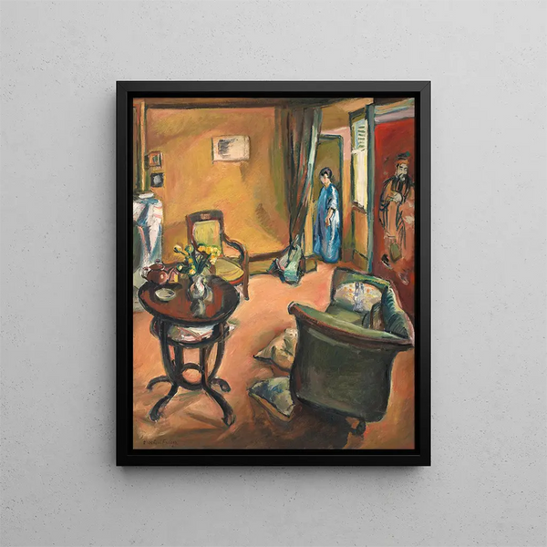 Interno - Émile Othon Friesz — quadro incorniciato alla parete