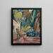 Giardino delle Brocche - Émile Othon Friesz — quadro incorniciato alla parete