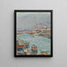 La Seine à Parigi, la Torre Eiffel, di giorno - Émile Othon Friesz — quadro incorniciato alla parete