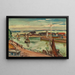 Uscita dal porto a Honfleur - Émile Othon Friesz — quadro incorniciato alla parete