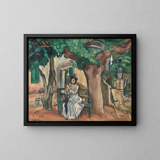 Emile Othon Friesz - The Lady on the Terrace.webp