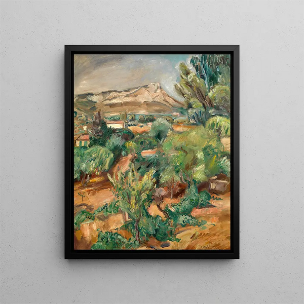 Le Coudon visto dal Cap Brun - Émile Othon Friesz — quadro incorniciato alla parete
