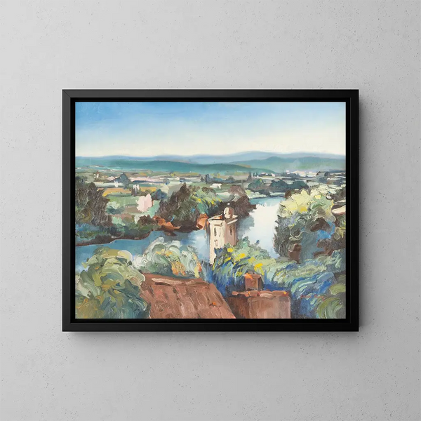 Vista sull'orizzonte - Émile Othon Friesz — quadro incorniciato alla parete