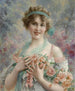 Fille aux roses Émile Vernon - Émile Vernon — vista dell’opera