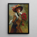 Anche bello come una rosa - Émile Vernon — quadro incorniciato alla parete