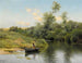 Un jour d'été au bord de la rivière - Emilio Sánchez Perrier — vista dell’opera
