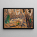Interno di foresta - Emily Carr — quadro incorniciato alla parete