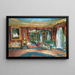 Vista di un interno 1867 - Emma Roberts — quadro incorniciato alla parete