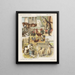 Animali domestici - Emrik Binger — quadro incorniciato alla parete