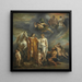 Enea aiutato dagli dei - Seguace di Jacob Jordaens — quadro incorniciato alla parete
