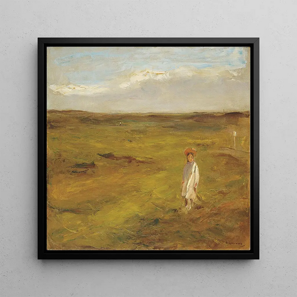 Enfant dans les dunes - Max Liebermann